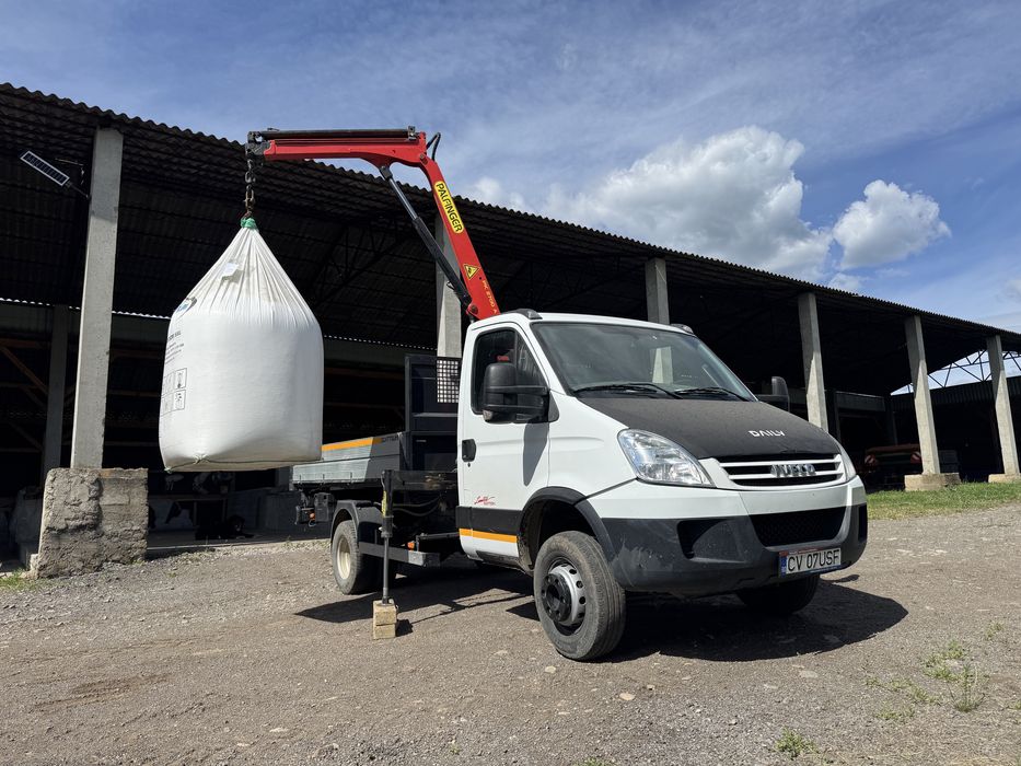 Iveco Basculabil cu Macara