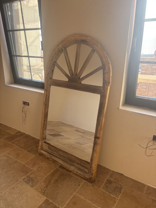 Oglinda lemn de stejar