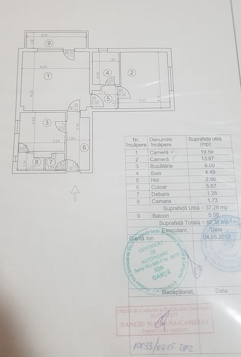 Proprietar vand apart 2 camere Petre Ispirescu