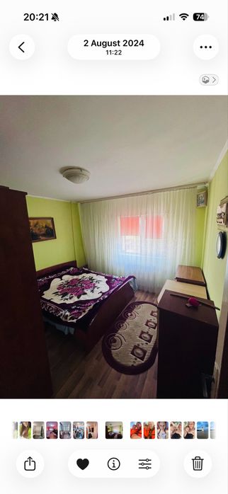 Apartament 2 camere decomandat, 52 mp, mobilat și utilat, zona Gară