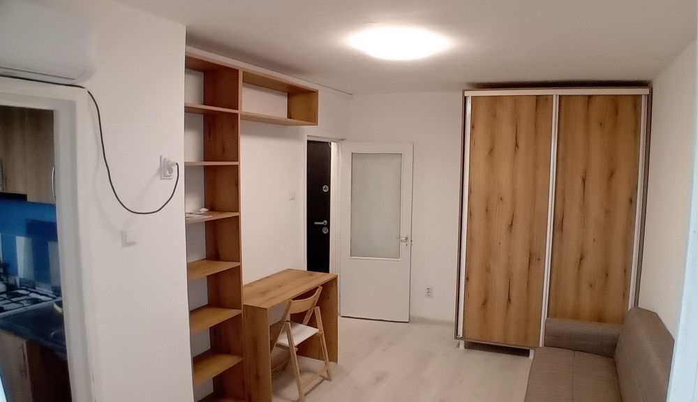 Iași, Garsonieră Podul Roș-Palas,24m2,Mobilată și utilată-Proprietar,