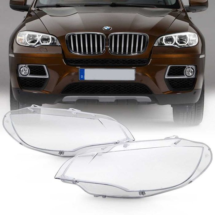 Sticle far BMW X6 E71 far cu Bixenon (2008 - 2014)