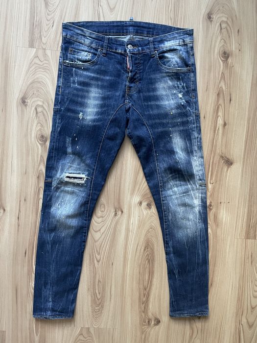 DSQUARED2 Used Wash Tidy Biker Jeans / мъжки дънки w31/42