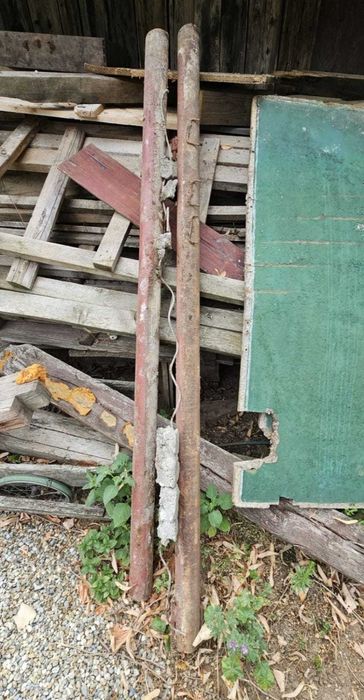 Vand poarta metalica 2.36 x 2 cu stalpi