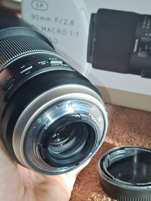 Obiectiv Tamron SP 90 mm MACRO (ca nou)