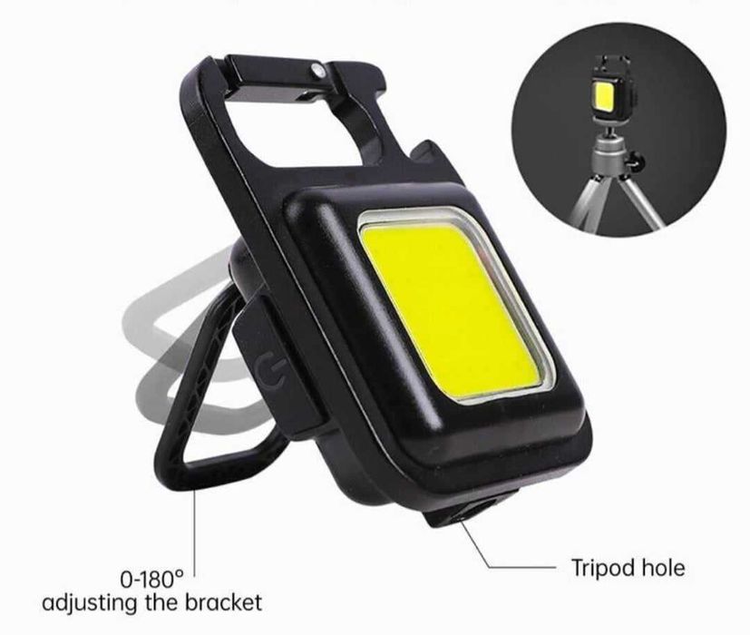 Мини лед фенер с магнит