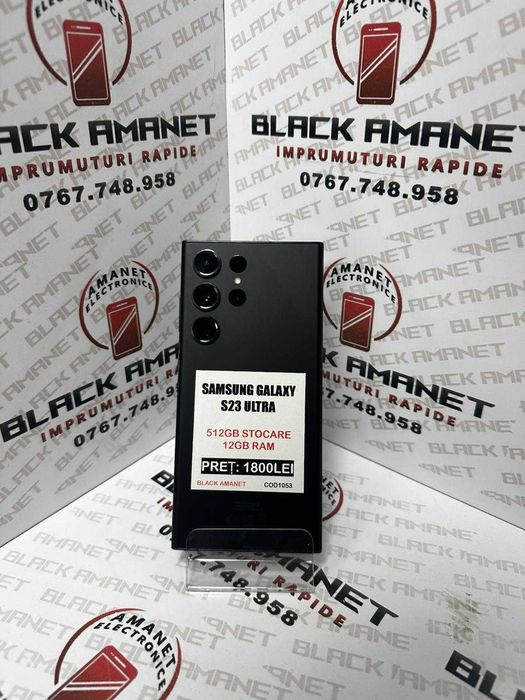 BLACK AMANET P2 • Samsung Galaxy S23 ULTRA 512gb 12gb RAM
