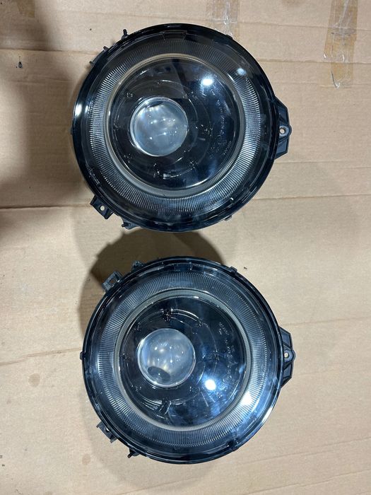 Mercedes G63 AMG G-class w463 черни фарове Hella