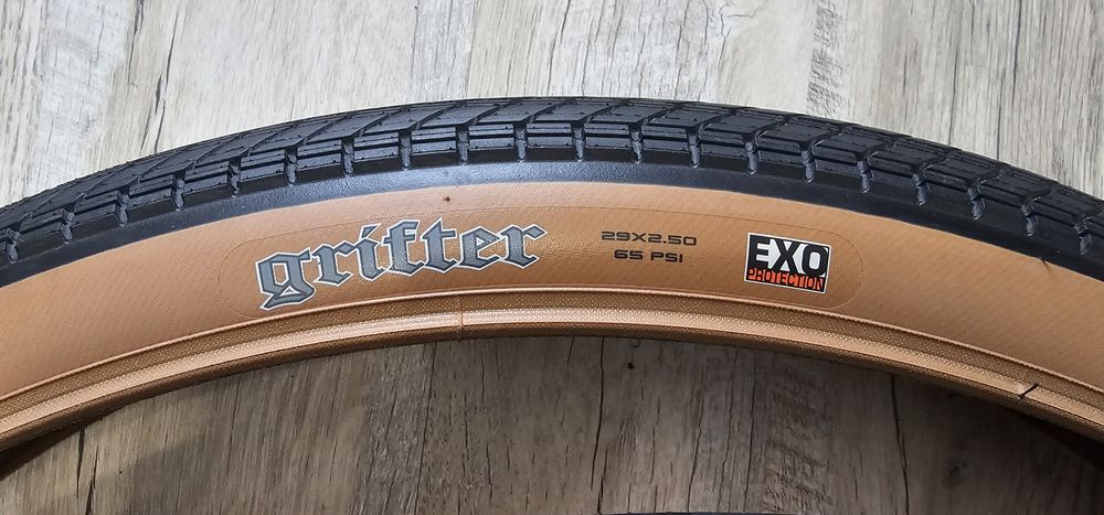 2 anvelope bicicletă Maxxis GRIFTER 29x2.50" EXO, cablu, tanwall