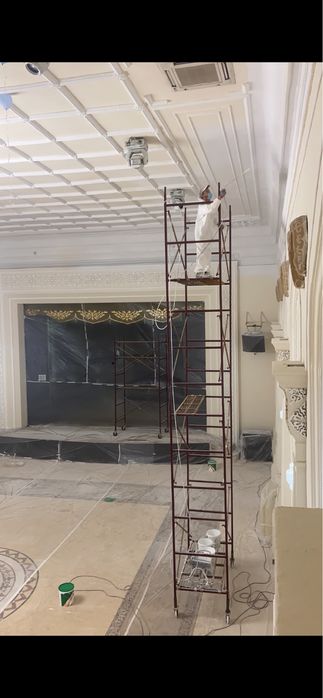 Покраска аппаратом Декор