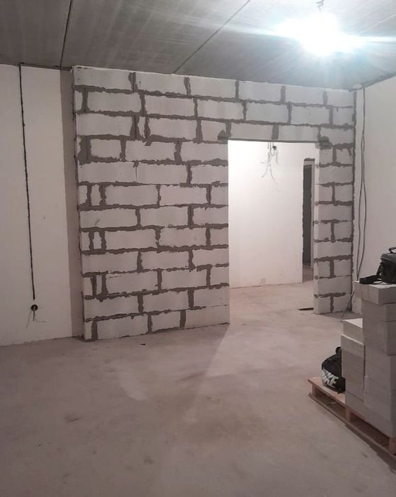 Кладка газоблока