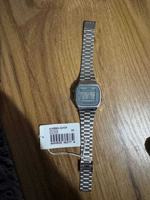 Casio A168WA-3AYDF