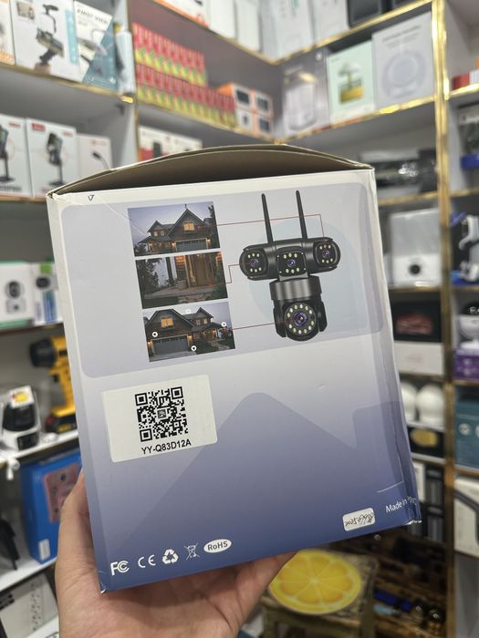 Камера Видеонаблюдения WiFic 3 объективами Kamera 3 kozlik WiFi