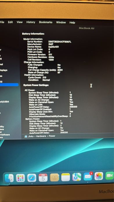 Лаптоп Mac Book Air 2017