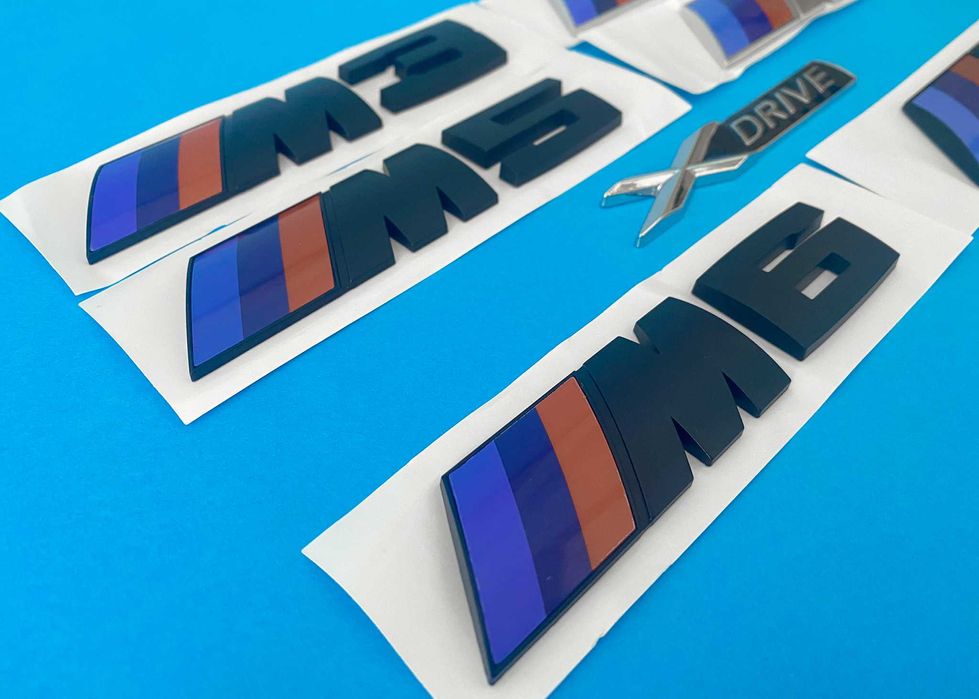 bmw емблема, m5, m3, m6, бмв, надпис, букви, бадж, стикер, e60,e90,f10