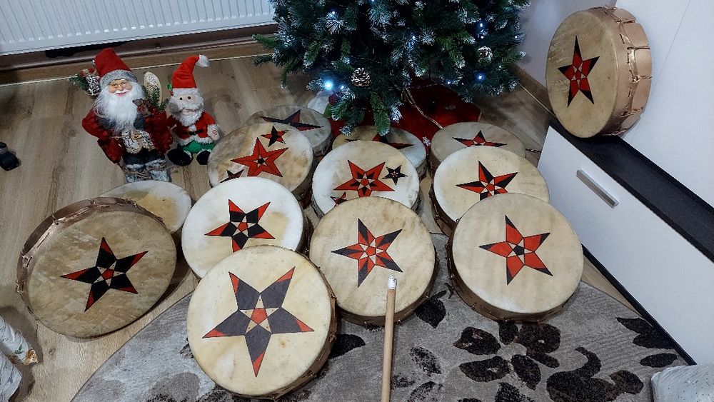 Dobă (Toba) piele VIȚEL anul nou Ultima bucata! Doar Iași!