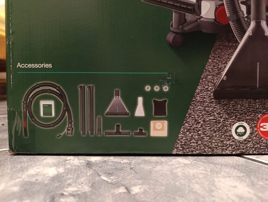 Aspirator Parkside injecție-extracție