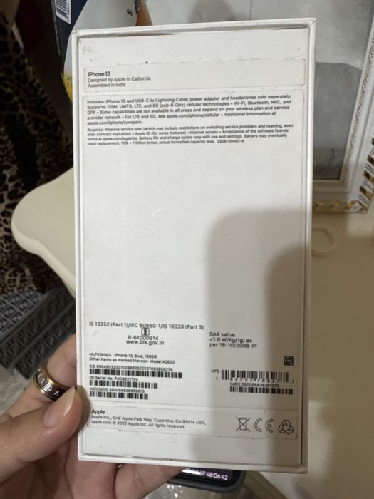 Iphone13, 128память