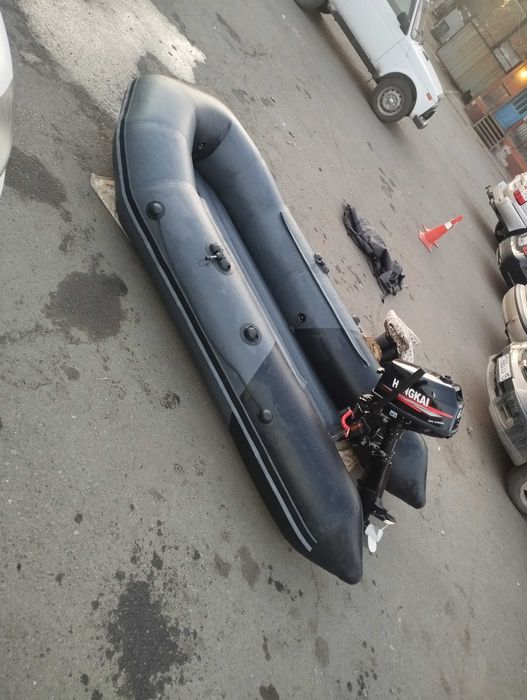 Лодка нднд с мотором