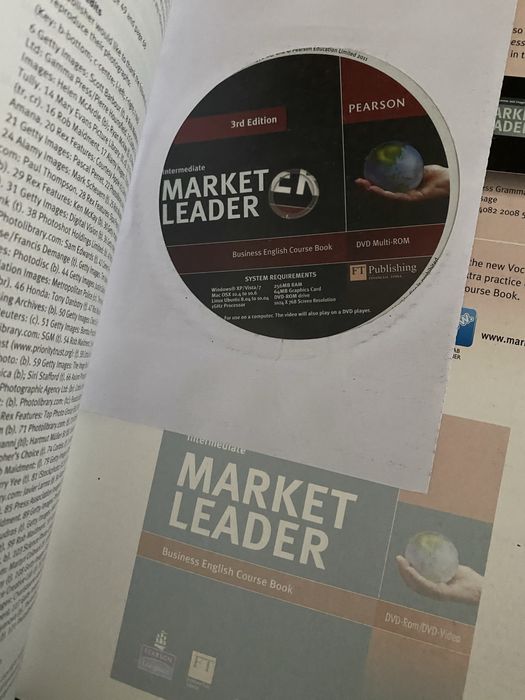 Учебник, учебна и тестове Market leader intermediate