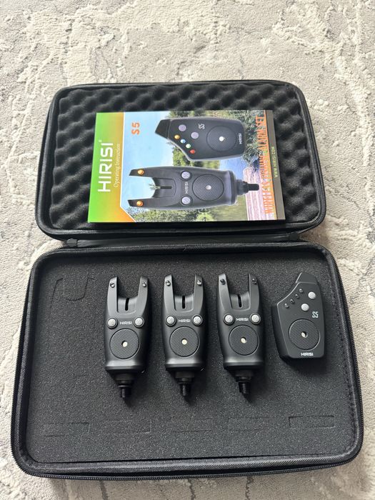 Сигнализаторы поклёвки Hirisi s5 + подарок свингеры