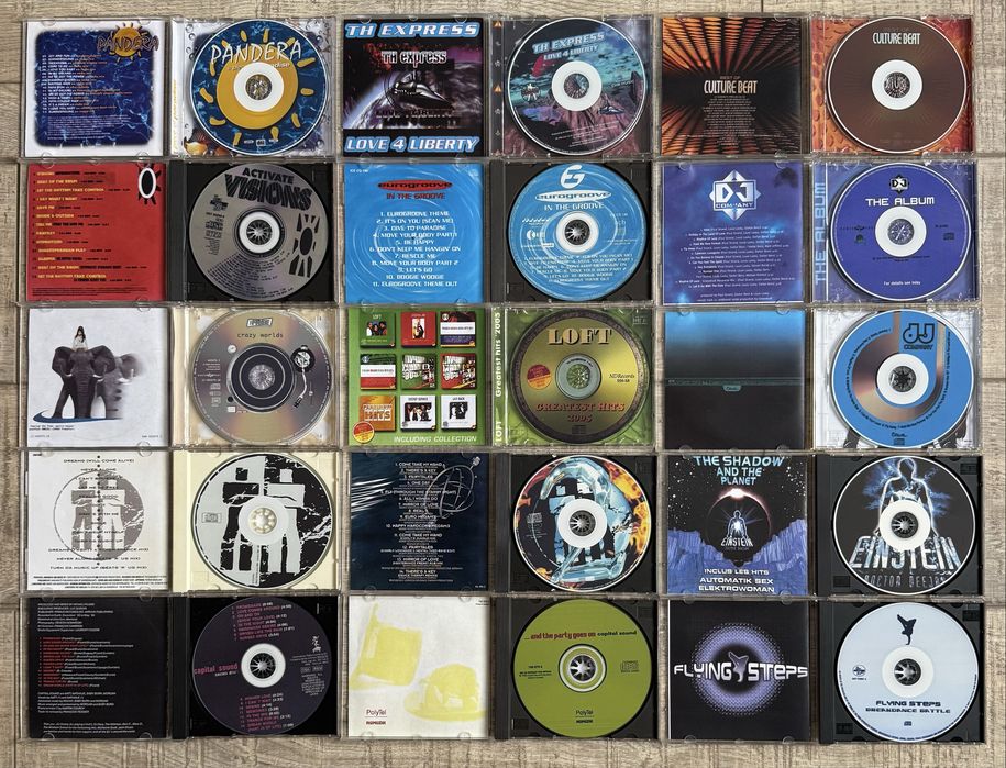 Lot 1 - 30 cd-uri albume/compilatii muzica Eurodance/Eurohouse anii 90