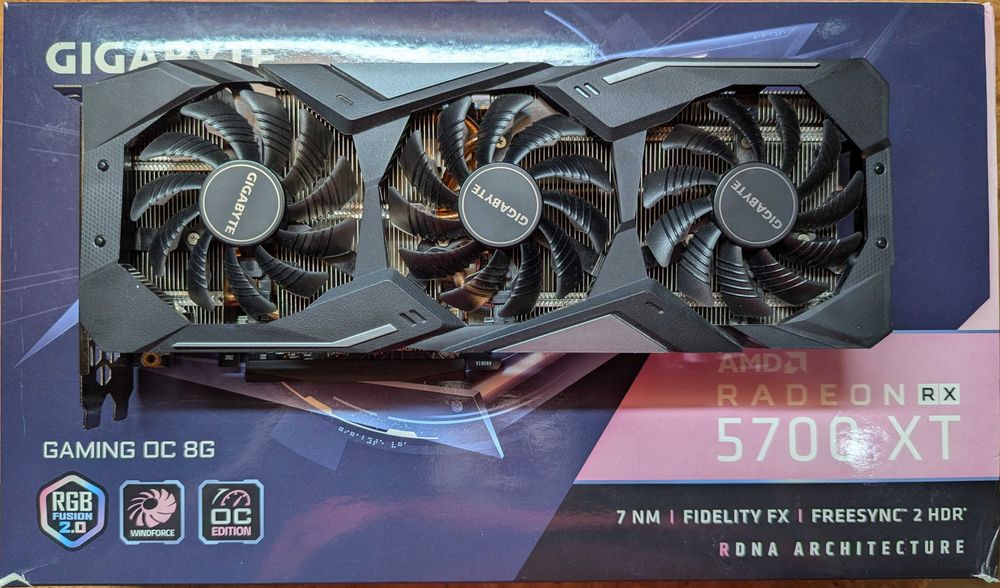 Видеокарта AMD Radeon RX 5700 XT GAMING OC 8 gb