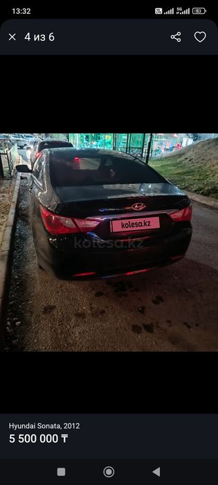 Автомобиль хундай соната