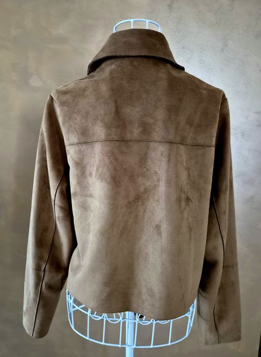 Велурено яке в камелен цвят " Zara"