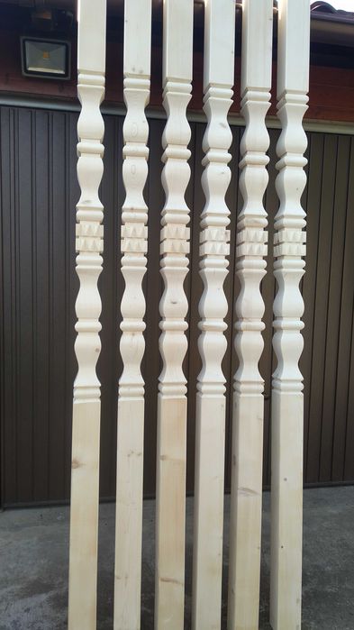 Stalp sculptat pt. terase, pergole, filigorie, foisor model nr 4A