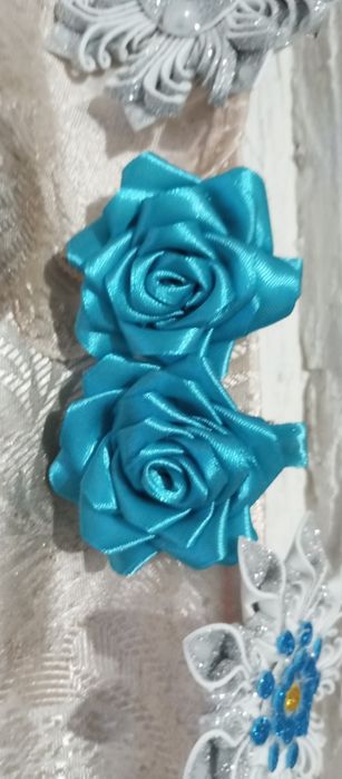 Заколки резинки ободки