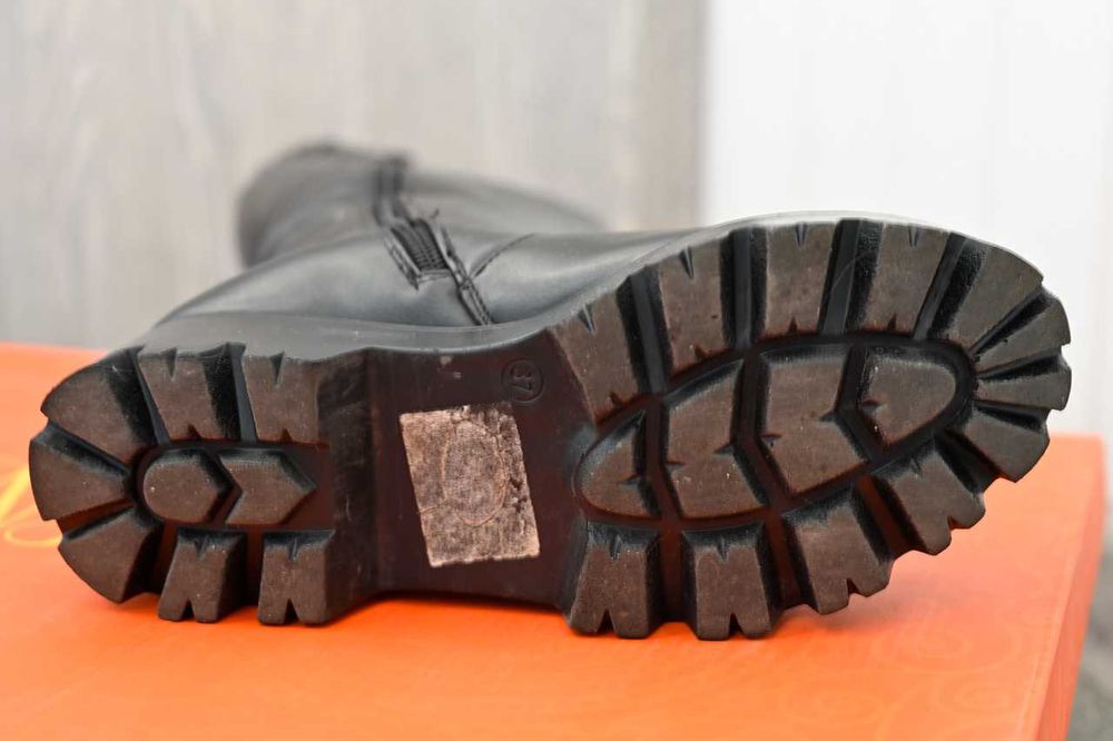 Сапоги зимние черные