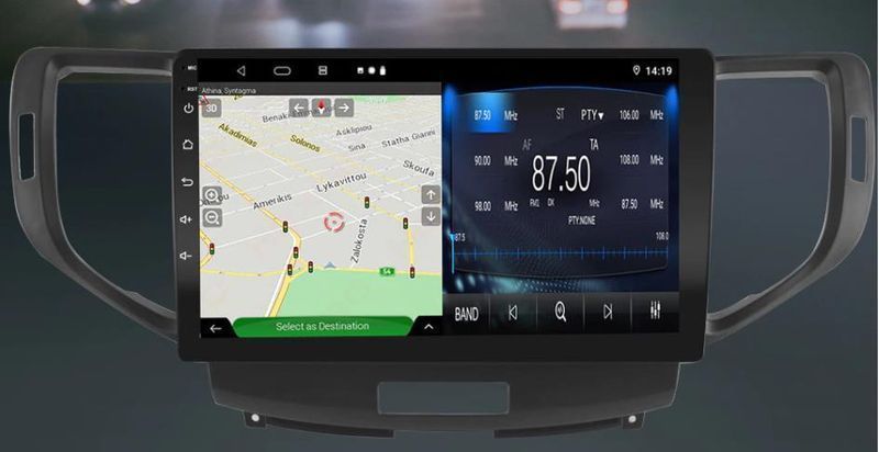 Honda Accord8 generation 2008/2015 9'' МултимедияАндроидНавигация,9074