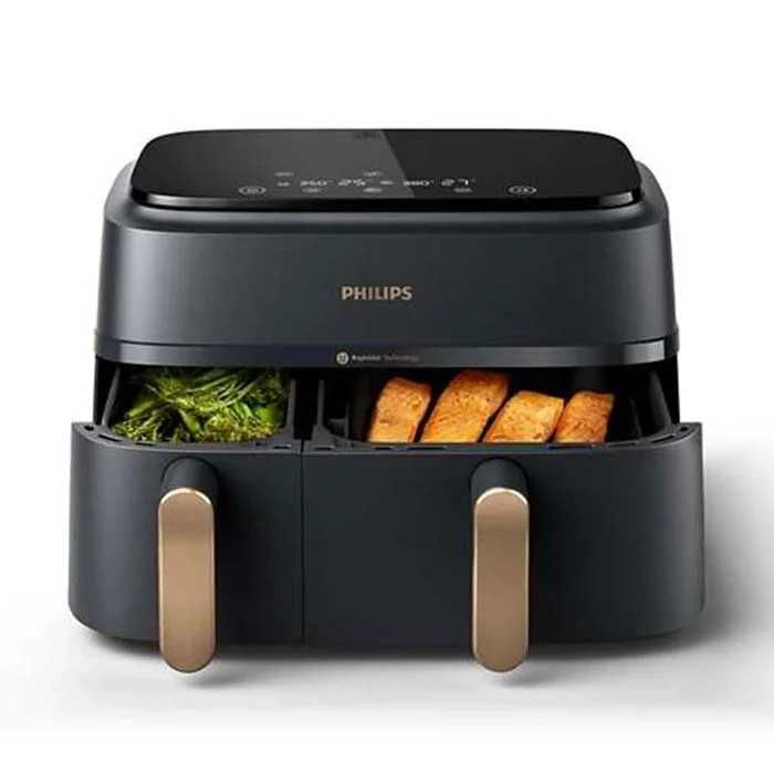 Фритюрник PHILIPS Airfryer с двойна кошница NA352/00