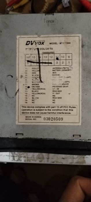 Magnetafon koreski Maxtek