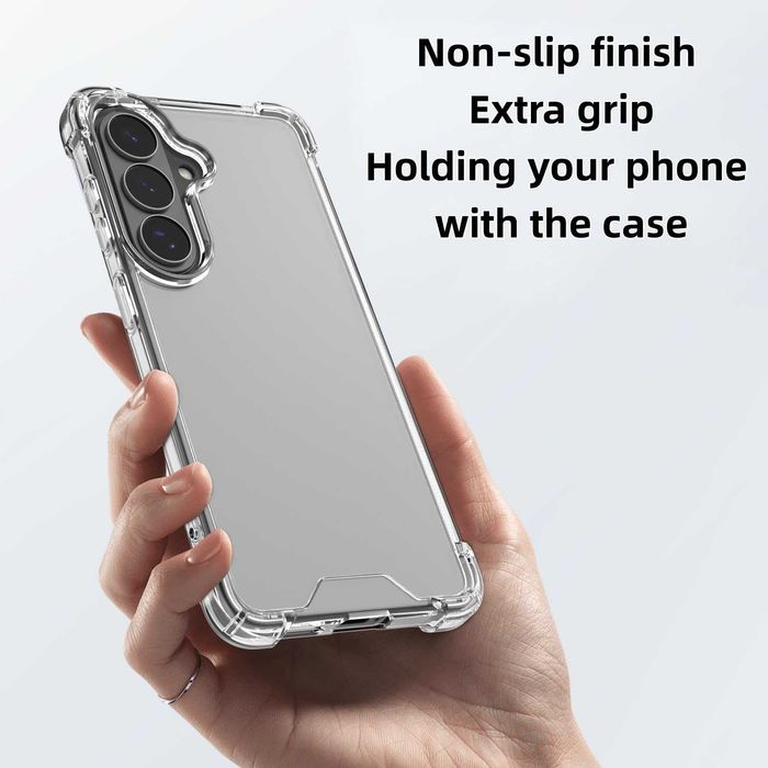 Прозрачен Силиконов Кейс Samsung S26 Ultra S25 A56 A17 S24 S23 A36 S22