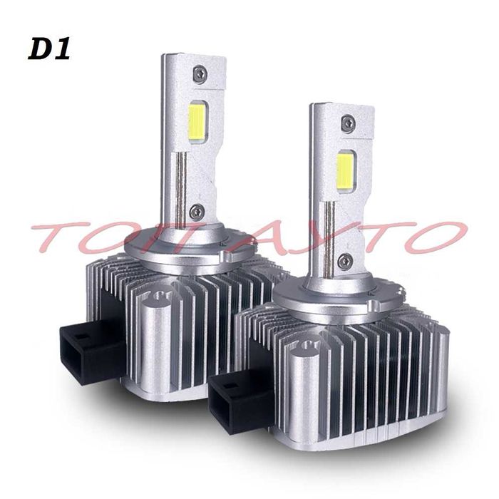 LED D1 D2 D3 D4 Plug & Play Лед Крушки Директна Смяна Фабричен Ксенон