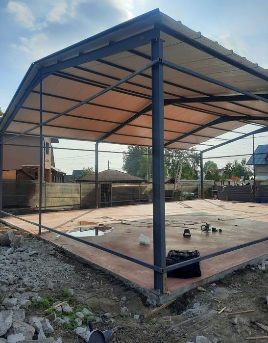 Structuri metalice hale metalice