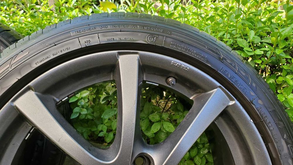 Roti aliaj 17 4x108 BORBET LV4 Antracit, Maxxis Premitra 5 205/50 ZR17