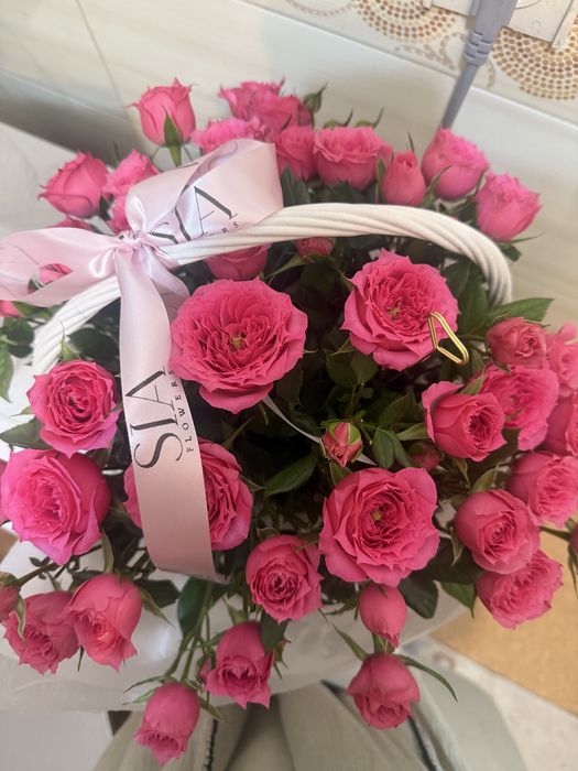 Букеты цветов роза