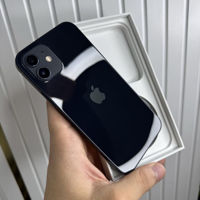 iPhone 12 Blac 64gb Full Komplekt : 87% Kelwamiz
