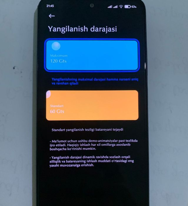 Redmi not 12 pro naxt yoki abmen