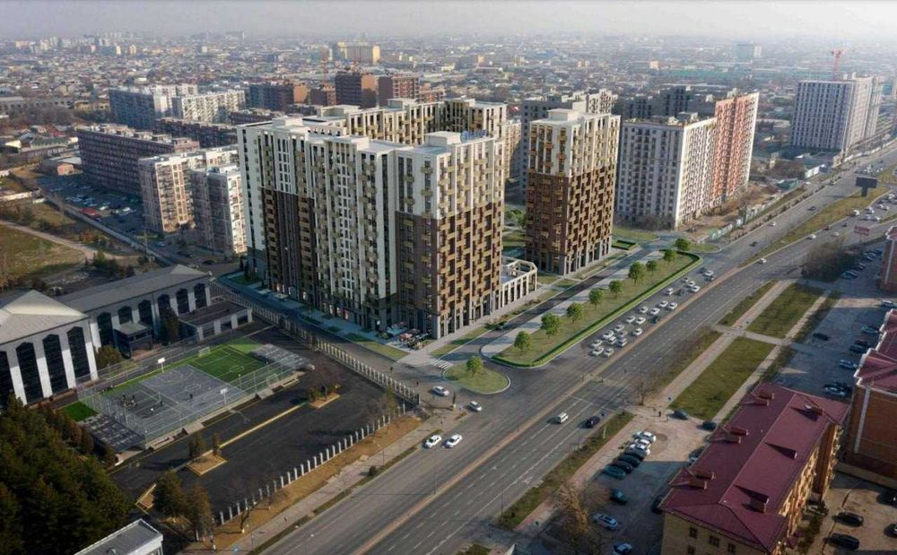 яшнабад 3х ком коробка по супер локация NRG Sanat Узбум Успейте 79м2;