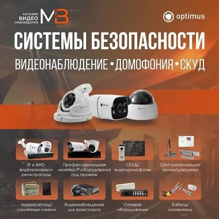 Видео домофон, видеонаблюдение, охранная безопасность