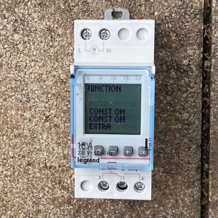 Programator digital saptamanal Legrand, AlphaRex D21, 1 canal