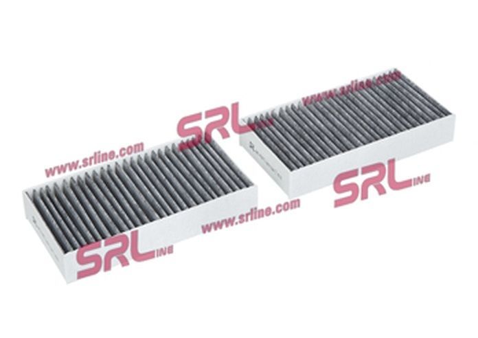 Filtru polen carbon, habitaclu SRLine Polonia, Mercedes Clasa R W251, 202017; Clasa M, 202012; Clasa GL, 202012, 254x134x40 mm, set de 2 bucati