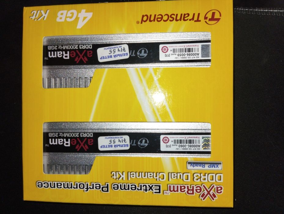 ОЗУ Transcend 8gb 4x2