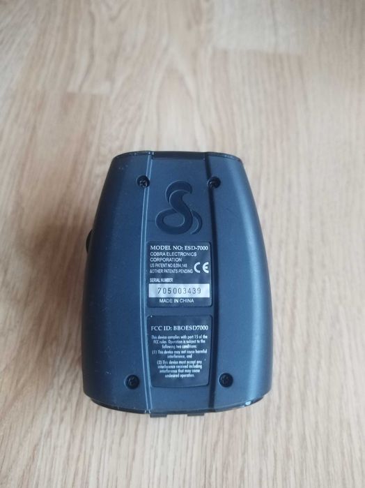 Cobra ESD-7000 Detector radar 6 Band 360 grade Fuctional