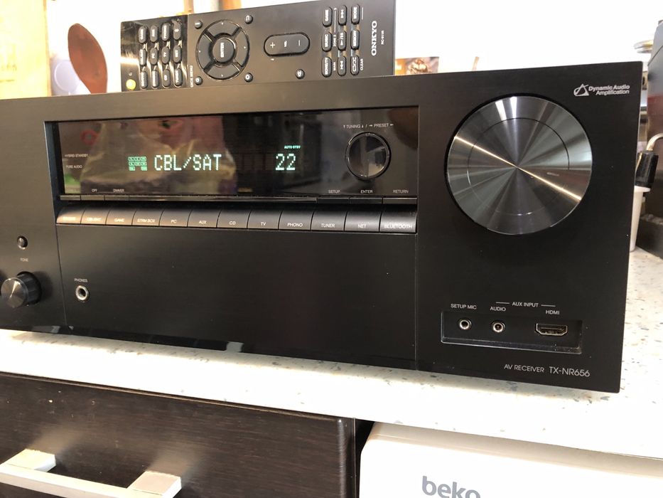 Onkyo TX-NR656 Bluetooth Wi-Fi