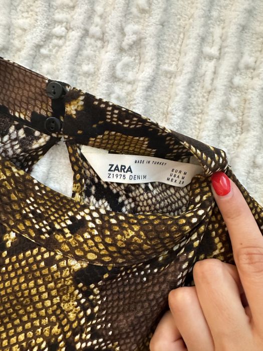 Rochie Zara animal print